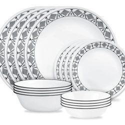 Corelle® Cusco 16-piece Mugless Dinnerware Set, Service for 4